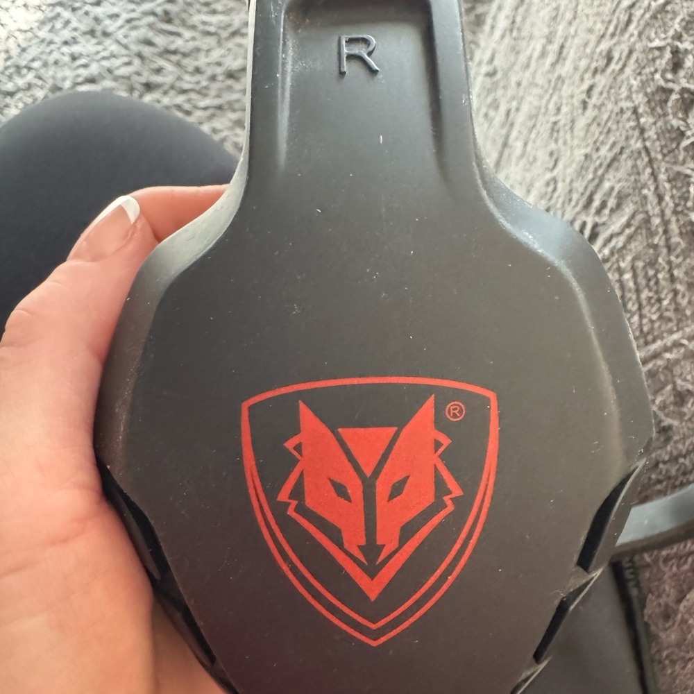 Nubwo noise canceling Black and Red Gaming Headset